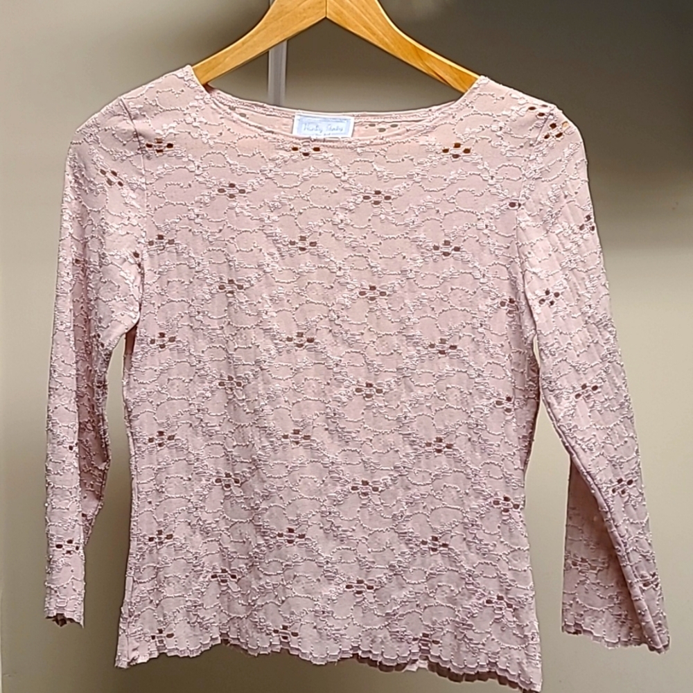 Sweet pale pink top